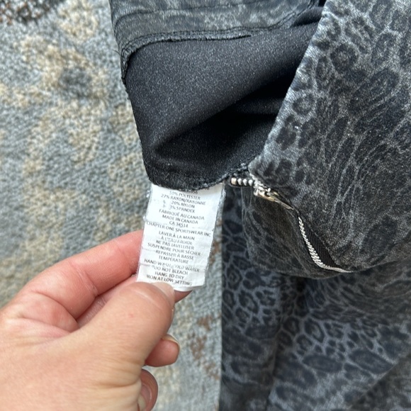 Jules & Leopold Leopard Print Side Zip Pants Medium - Picture 7 of 7